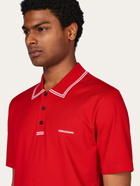 Ferragamo Mens Polo - Citymatch Capsule in Red
