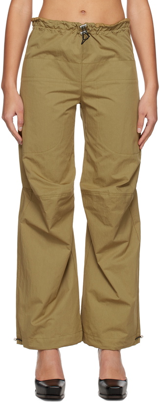 Photo: Yuzefi Khaki Drawstring Lounge Pants