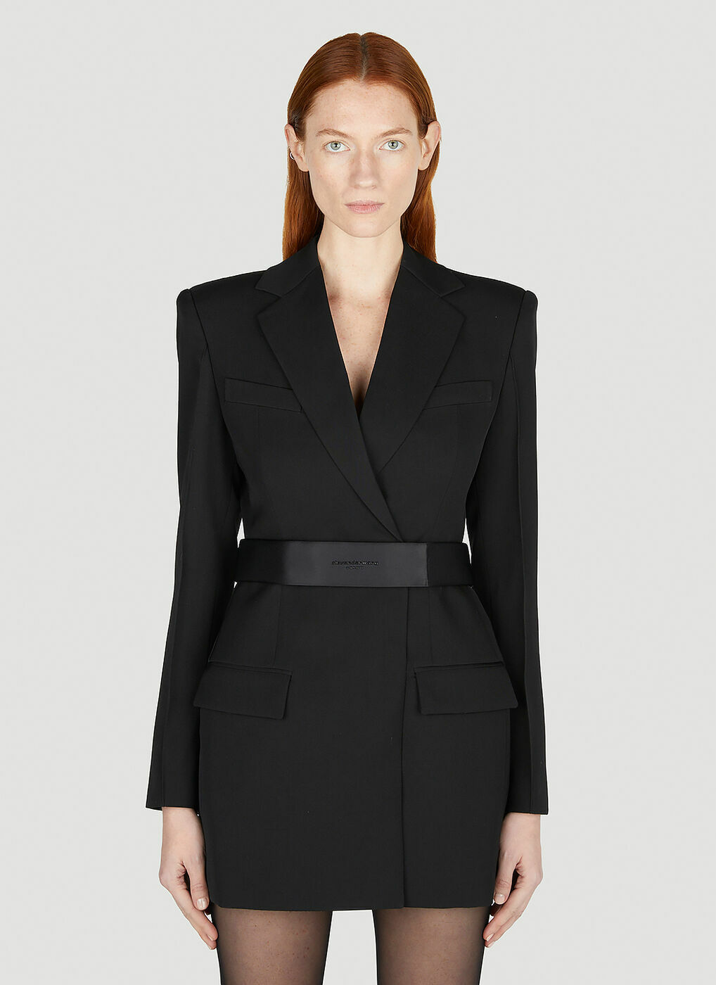 Alexander Wang - Tailored Blazer Dress in Black Alexander Wang