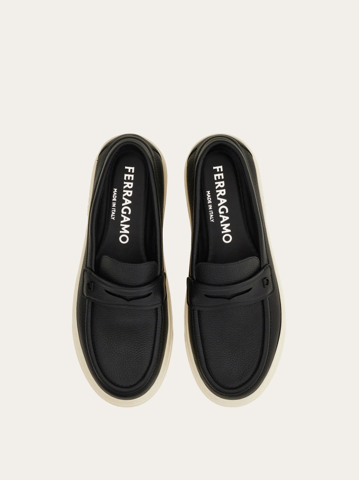 Ferragamo Mens Hybrid sneaker in Black