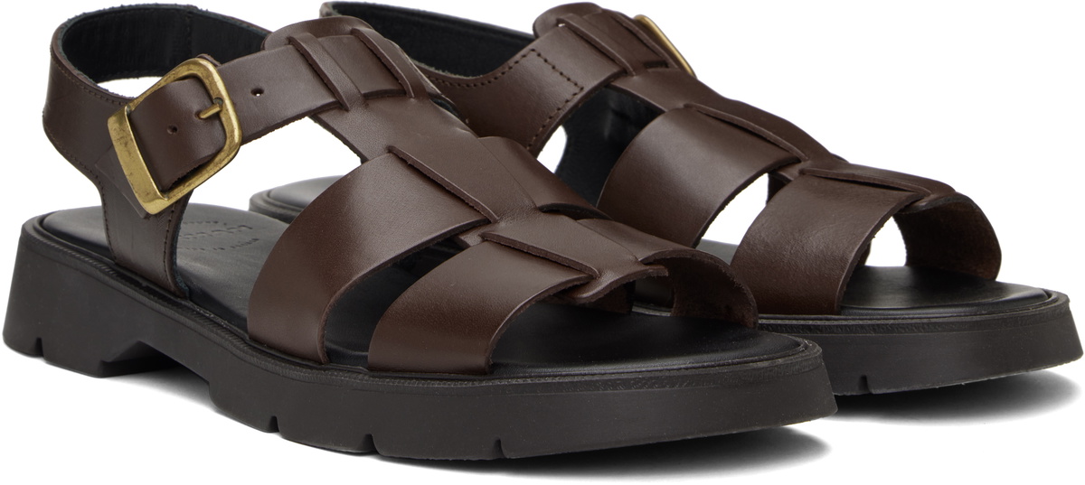 KLEMAN Brown Ballast VTG Sandals