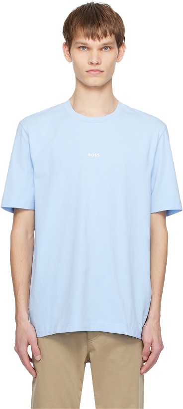 Photo: BOSS Blue Relaxed-Fit T-Shirt