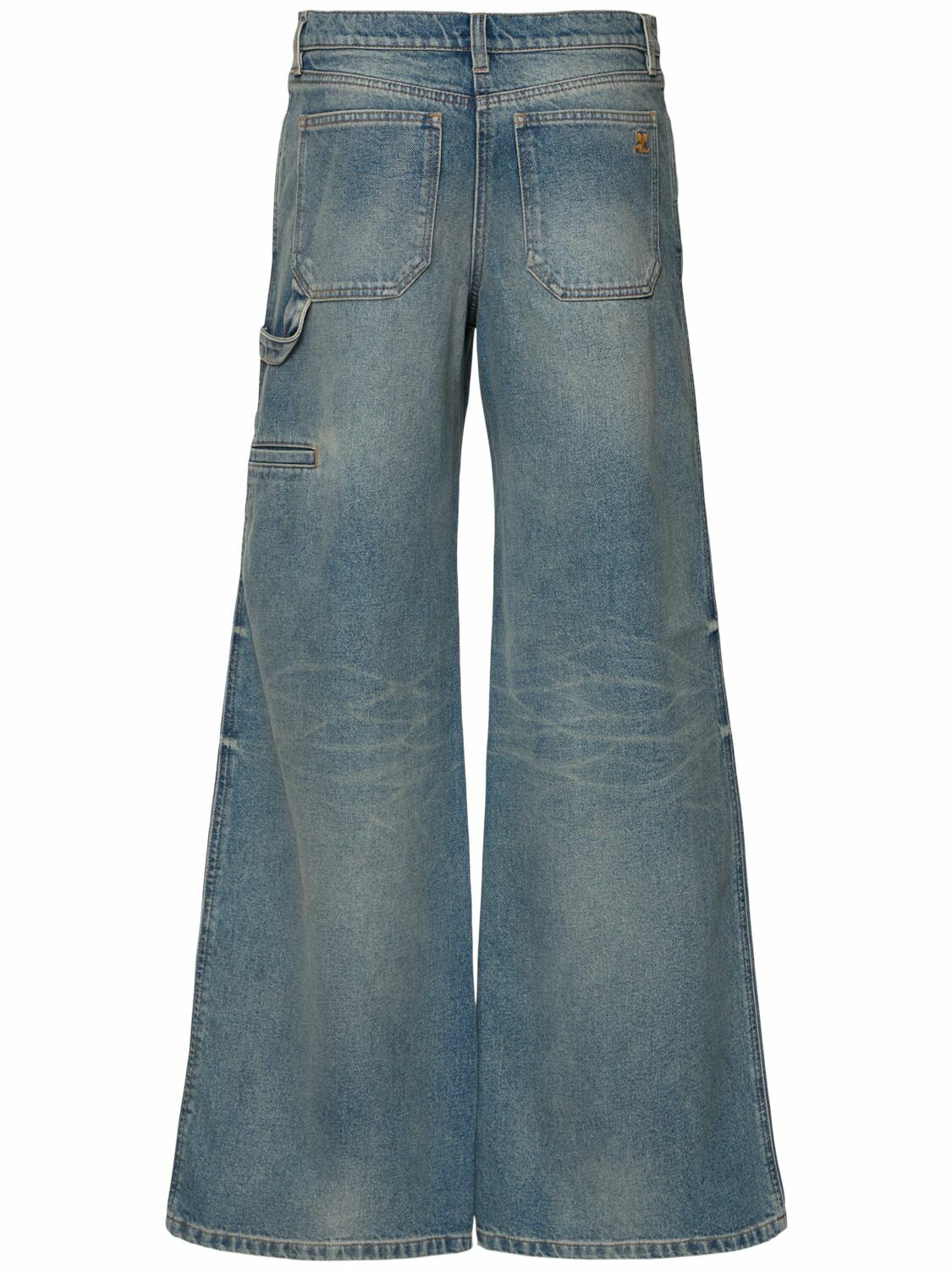 COURREGES Hammer Denim Baggy Jeans Courreges