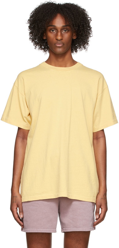 Photo: John Elliott Yellow University T-Shirt