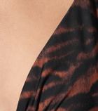 The Upside - Jodhi tiger-print bikini top
