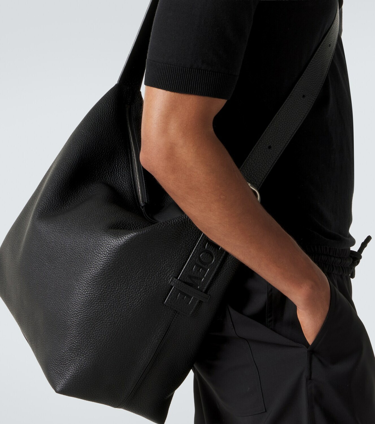 Loewe Loop Large leather shoulder bag