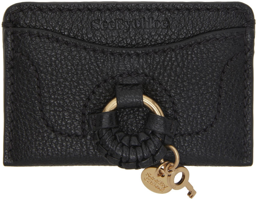 See By Chloé See By Chloe Tilda Leather Phone Pouch In Black