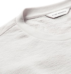 Club Monaco - Cotton-Terry T-Shirt - Gray