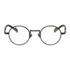 Yohji Yamamoto Black Braided Glasses