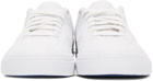 Converse White Leather 'Heart Of The City' Louie Lopez Pro Sneakers