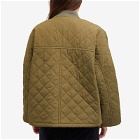 Barbour Women's Bowhill Quilt in Army Green