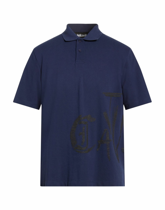 Photo: Just Cavalli Mens Polo shirt in Navy