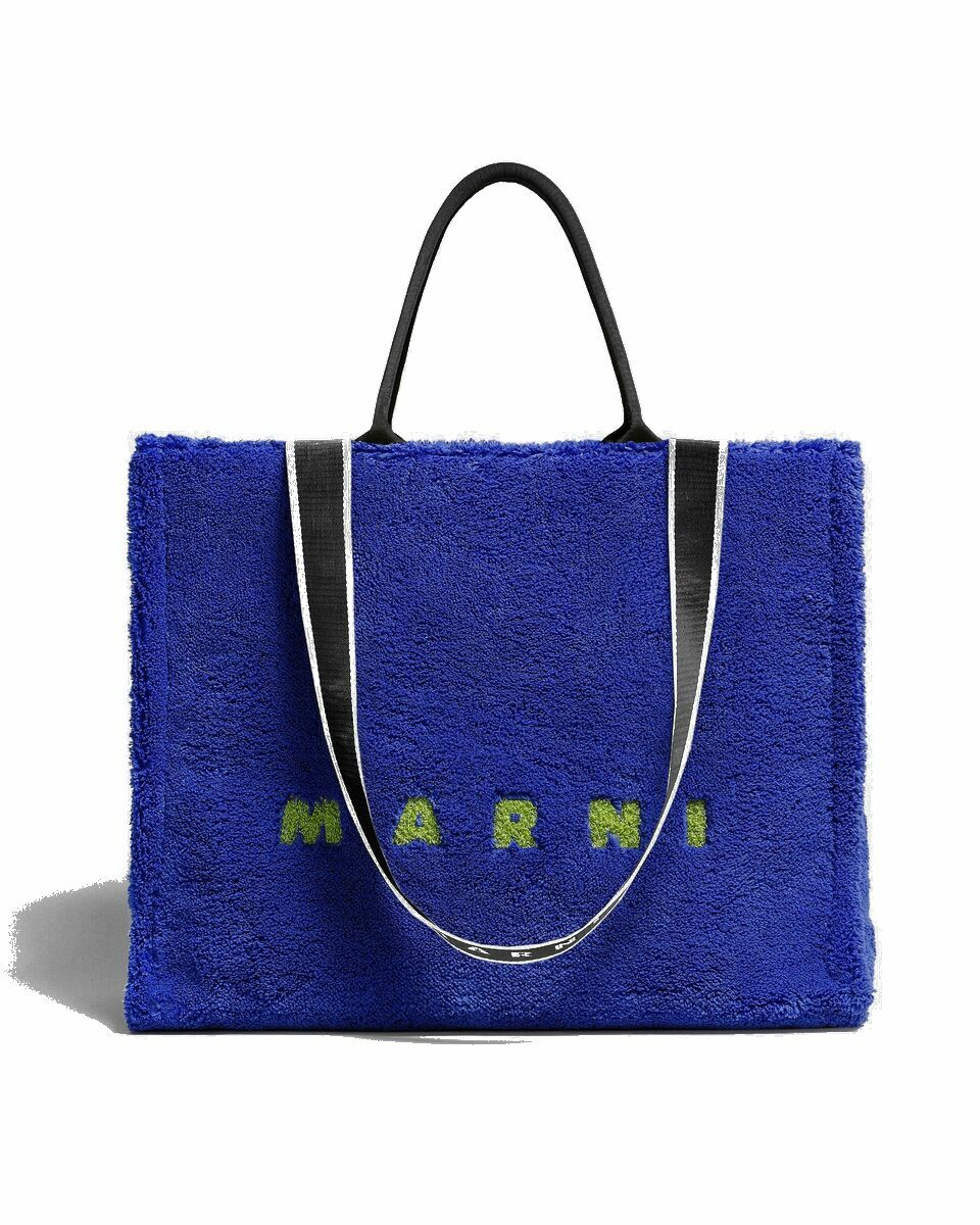 Photo: Marni Shopping Bag Blue - Mens - Bags