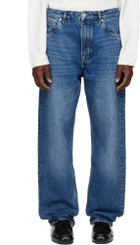 Studio Nicholson Blue Riso Straight Leg Jeans