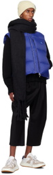 ADER error Blue TRS Tag 01 Puffer Down Vest