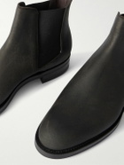 Edward Green - Govan Waxed-Suede Chelsea Boots - Brown