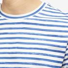 A.P.C. Men's Marinhero Stripe T-Shirt in Blue