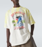Balenciaga Printed tie-dye cotton jersey T-shirt