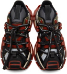 Dolce & Gabbana Red & Green Militare Space Sneakers