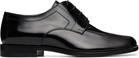 Maison Margiela Black Tabi Lace-Up Derbys