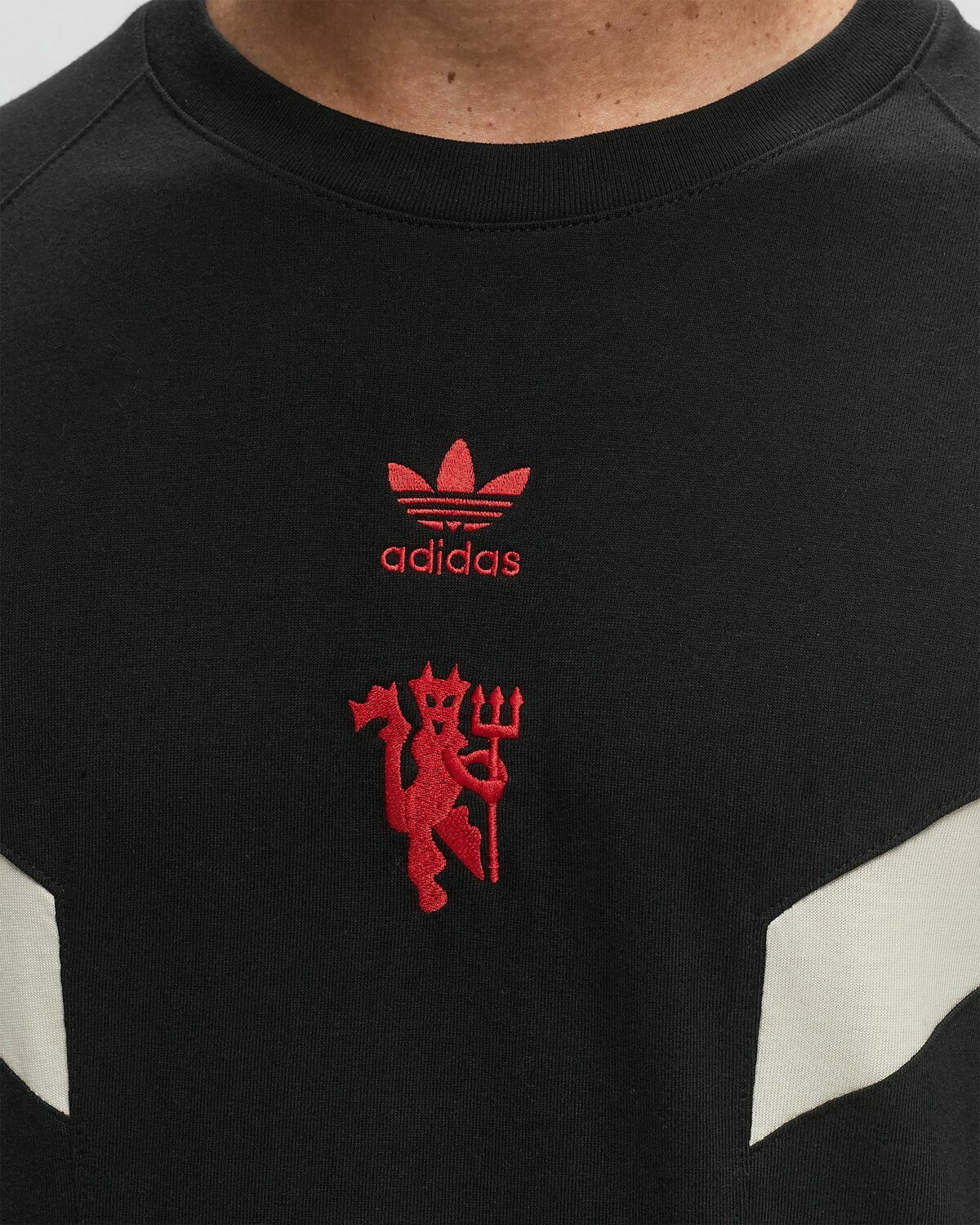 す*お様 【希少】adidas Manchester United Mシャツ 黒 Adidas Manchester United Originals Tee