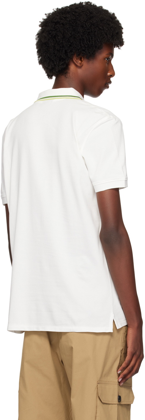 PS by Paul Smith White Zebra Polo