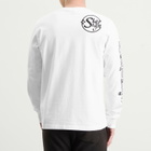 Champion Men's x Aries Sponsor Long Sleeve T-Shirt in White