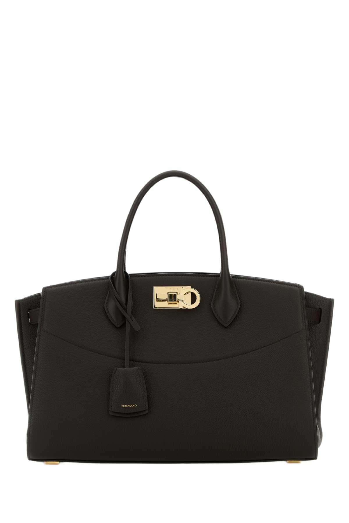 FERRAGAMO - Mini Diana Leather Clutch Salvatore Ferragamo