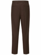 NANUSHKA High-rise Pleated Cotton Pants