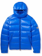 Moncler - Maya Quilted Shell Hooded Down Jacket - Blue