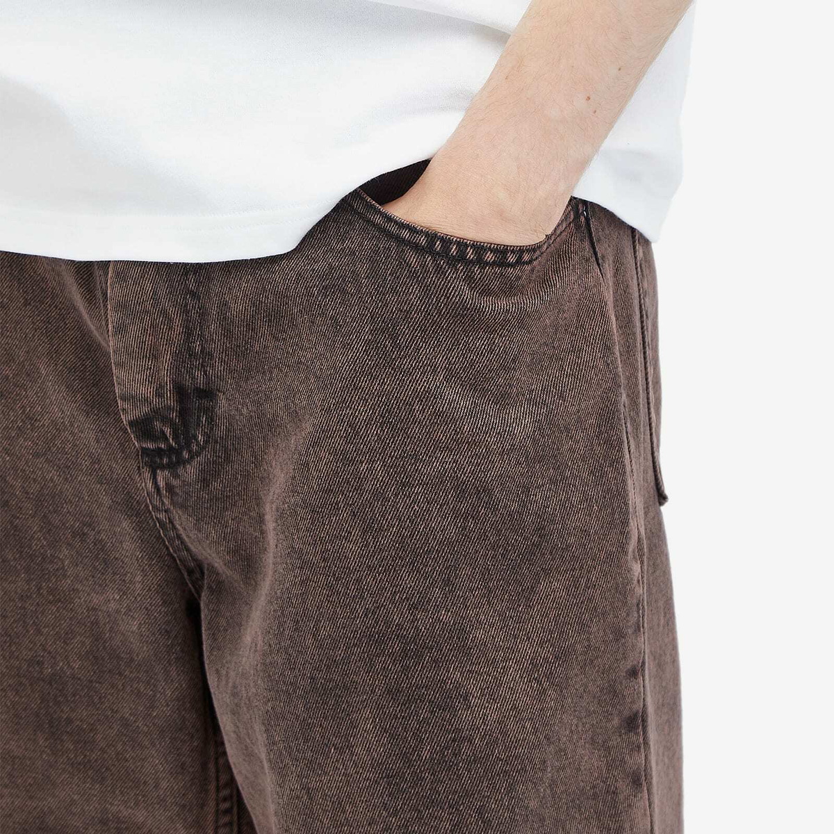 Polar Skate Co. Men's Big Boy Shorts in Mud Brown Polar