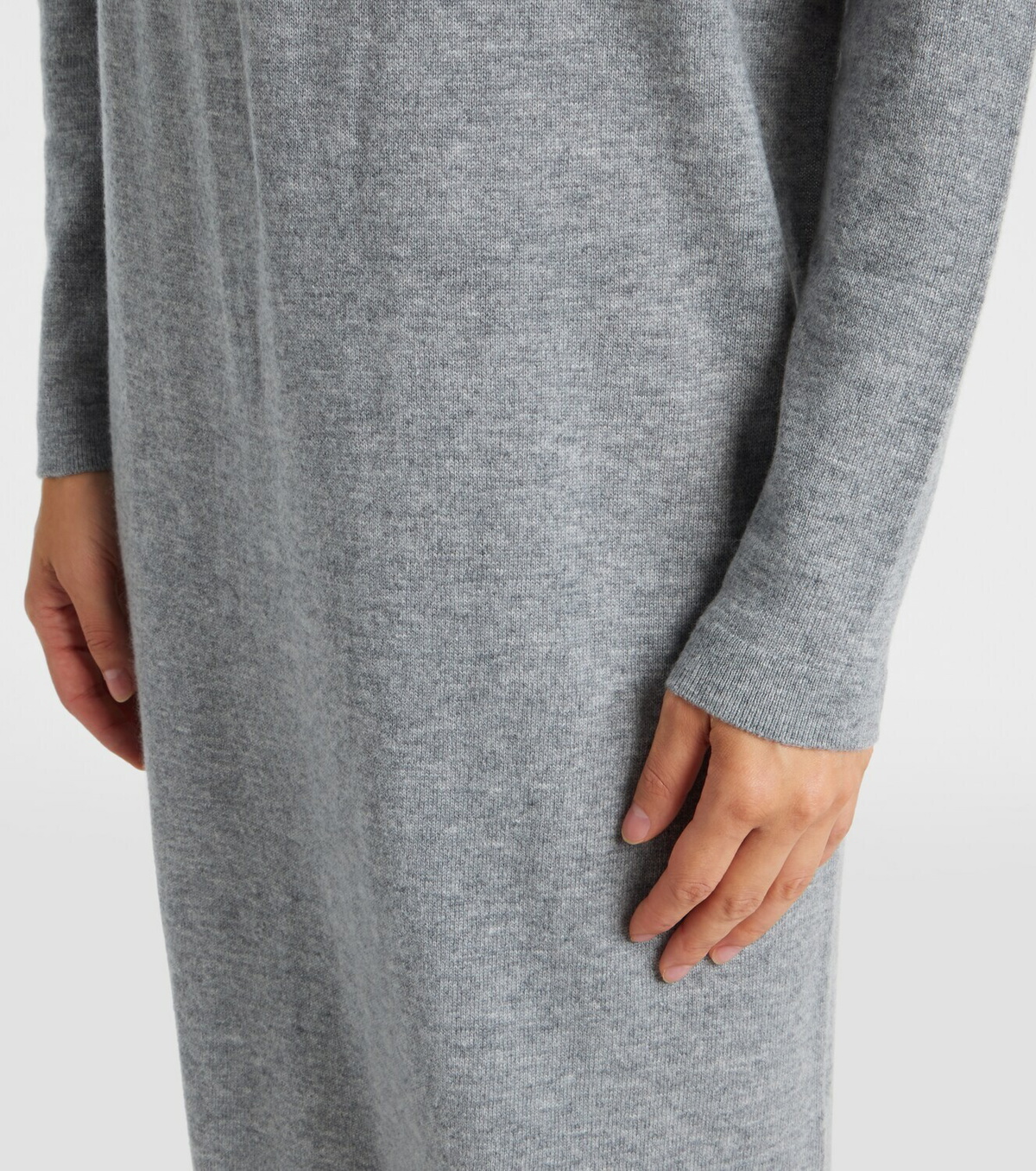 Jardin des Orangers Wool and cashmere sweater dress