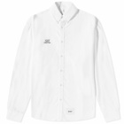 WTAPS Men's BD 01 Oxford Shirt in White