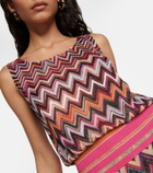 Missoni Zig-zag lamé top