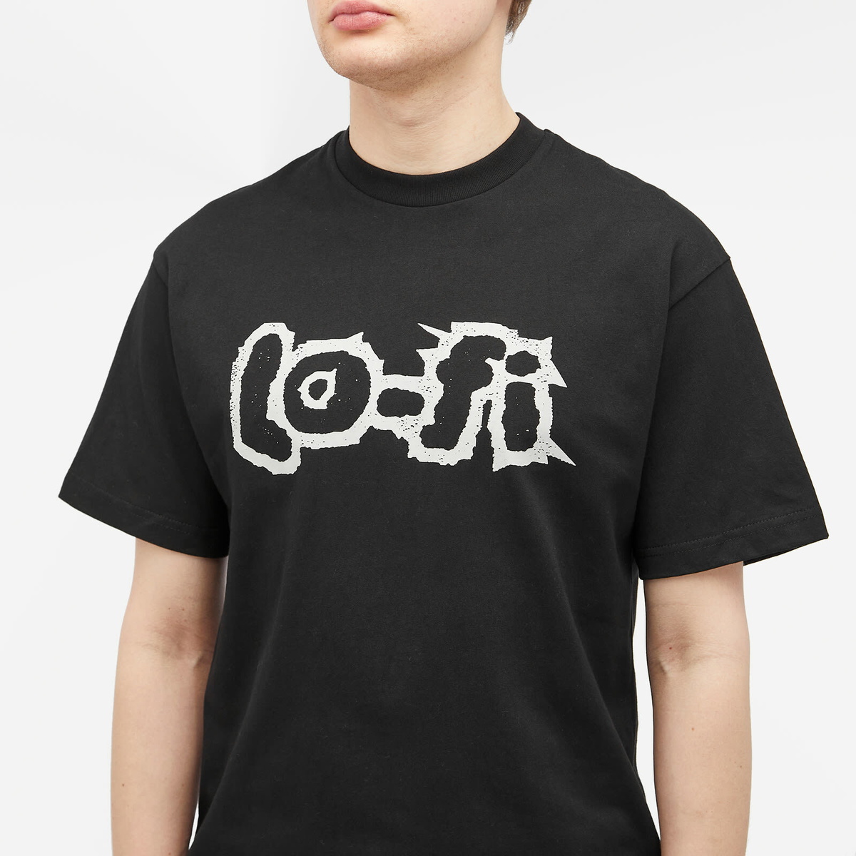 Lo-Fi Men's Crash T-Shirt in Black
