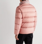 Moncler - Cevenne Garment-Dyed Quilted Shell Down Jacket - Pink