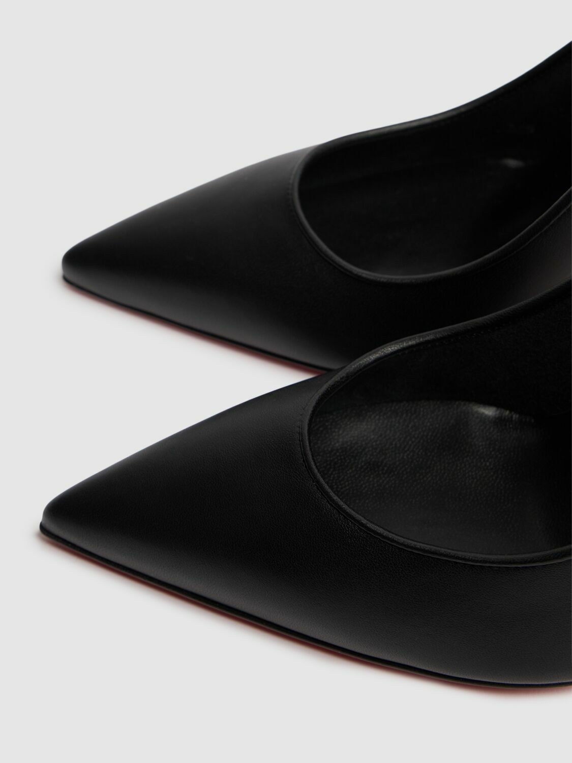 CHRISTIAN LOUBOUTIN 100mm Sporty Kate Nappa Leather Pumps