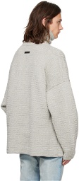 Fear of God Gray Jacquard Sweater