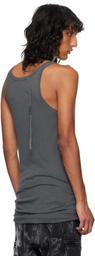 11 by Boris Bidjan Saberi Gray T1B Tank Top