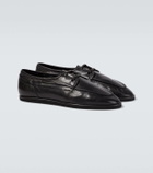 Auralee Leather Derby shoes