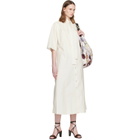 LEMAIRE White Reversible Tube Midi Dress