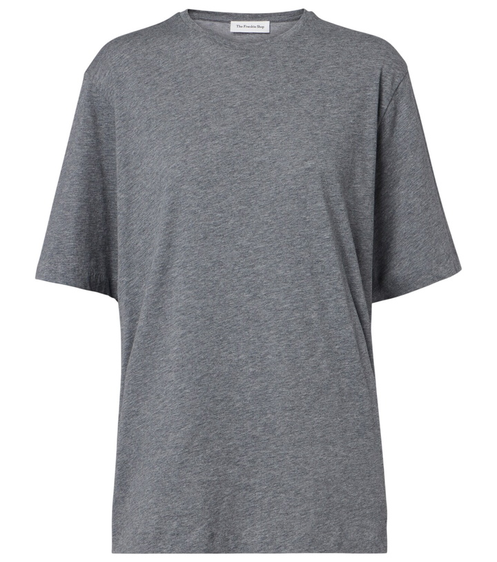 Photo: The Frankie Shop Harper cotton jersey T-shirt