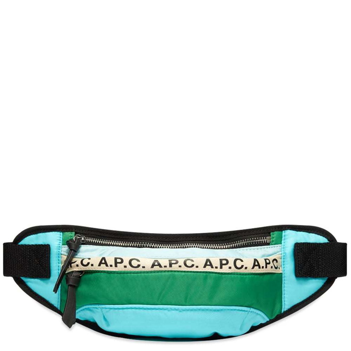 Photo: A.P.C. Repeat Logo Waist Bag