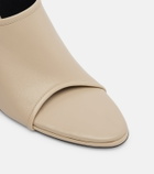 Christen Strap Stretch leather mules