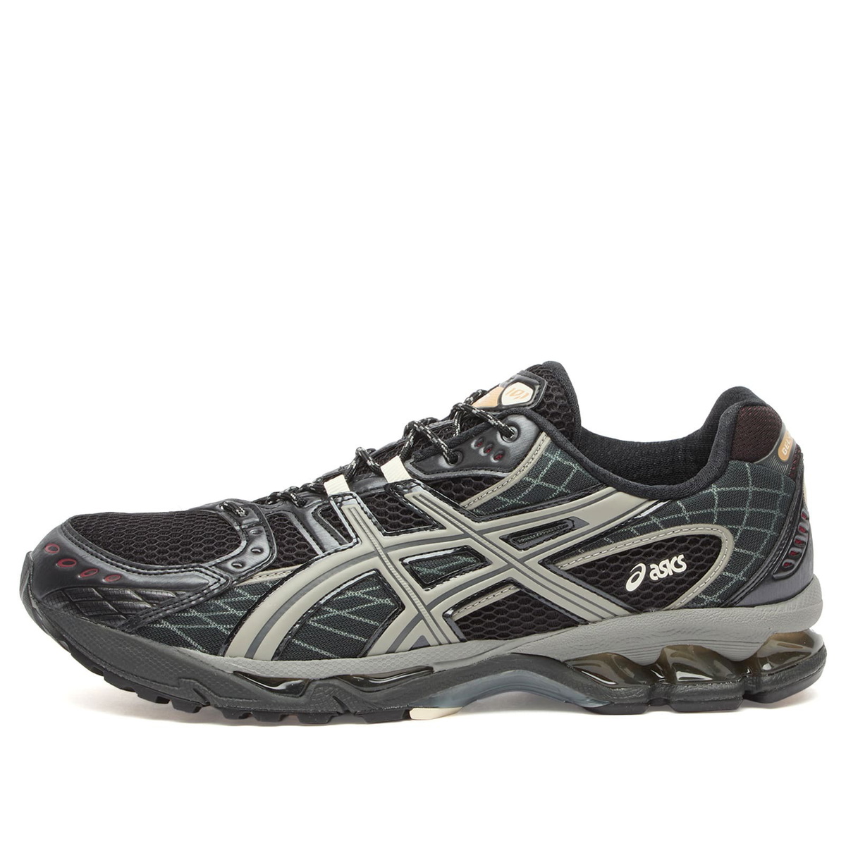 Asics Gel-Nimbus 10.1 Sneakers in Black/Clay Grey