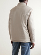 Kiton - Padded Shell Overshirt - Neutrals