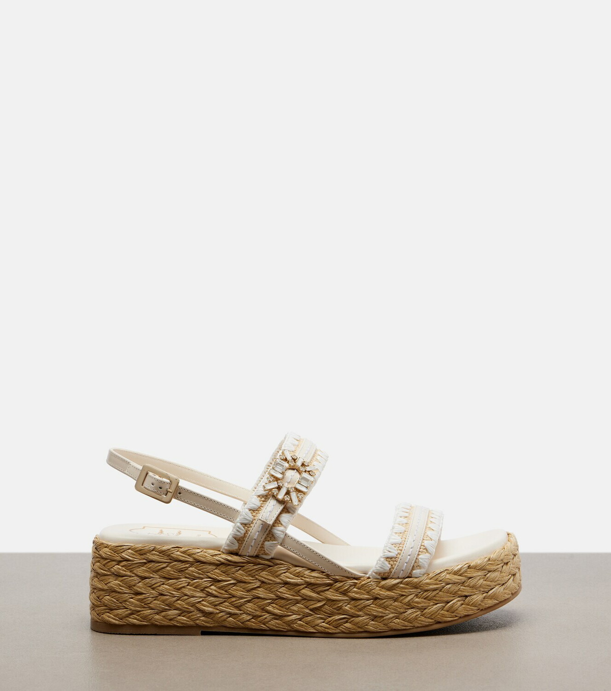 Roger Vivier Summer Strass espadrille sandals