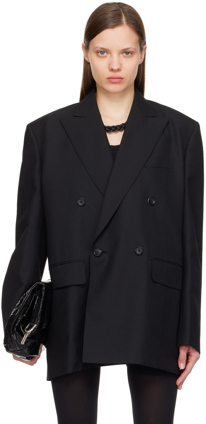 Blazer Oversized Junya Watanabe - Laine Et Polyester - Panneau Plissé - Taille L - Neuf