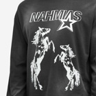 Nahmias Men's Horses Long Sleeve T-Shirt