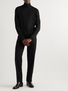 TOM FORD - Cashmere and Silk-Blend Rollneck Sweater - Black